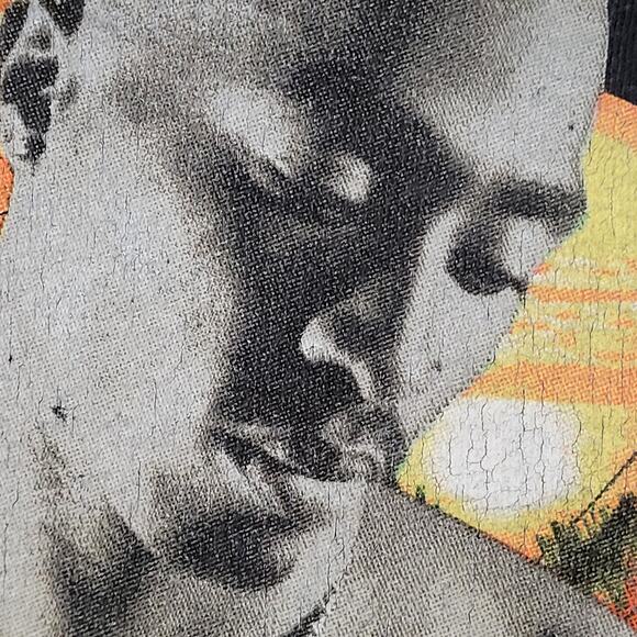 2PAC Tupac-Shakur Makaveli Shirt Womens Medium 19x25 Black - Picture 10 of 12